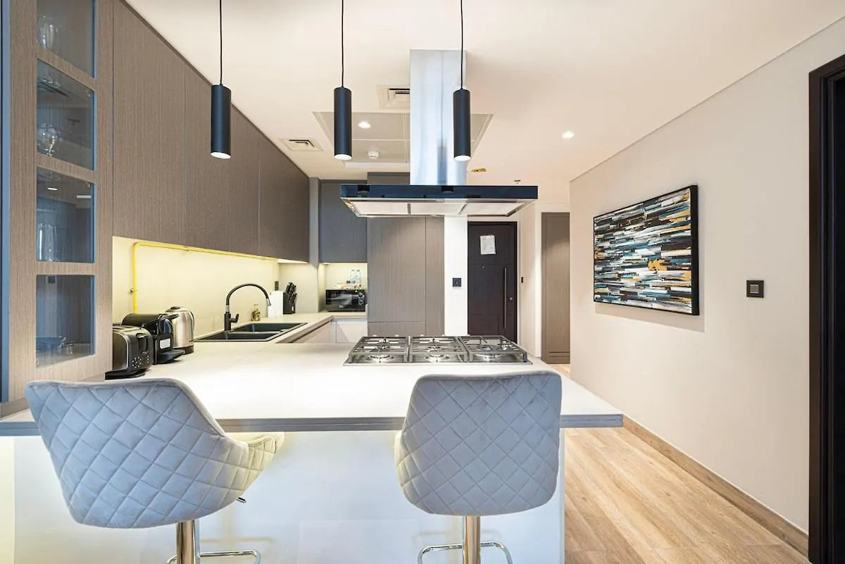 Charming 1-Bedroom In Chiama Avenue Jvc Dubaj Apartman