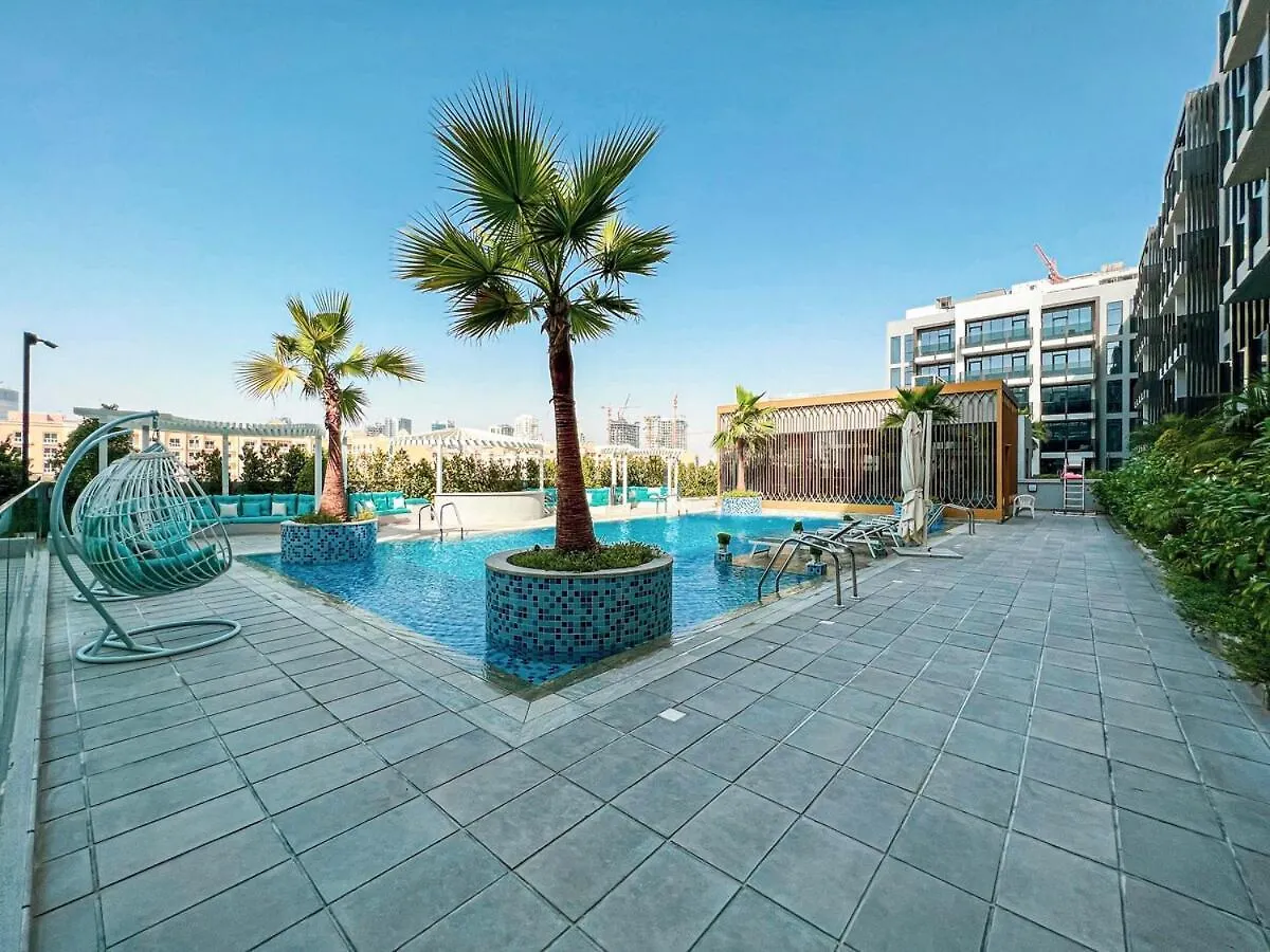 Charming 1-Bedroom In Chiama Avenue Jvc Dubaj Apartman