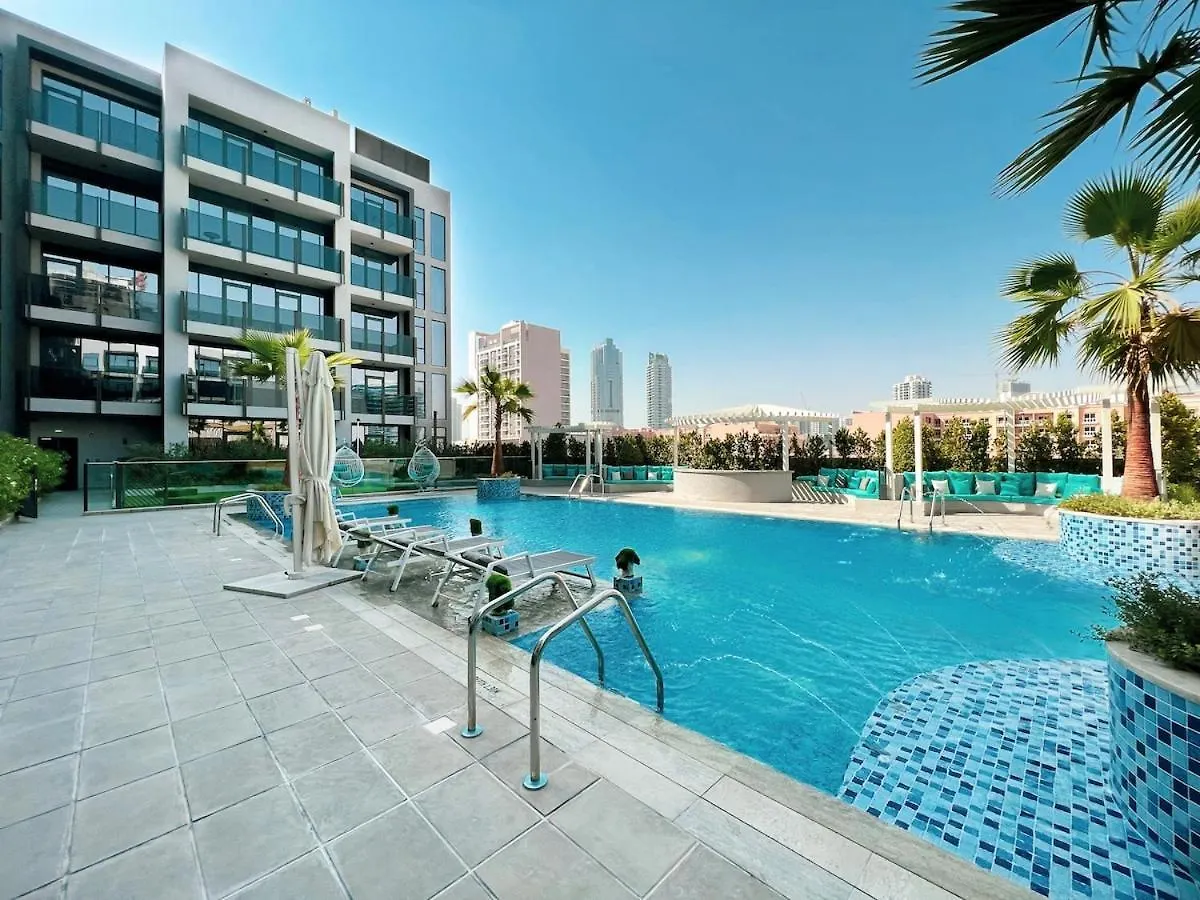 Charming 1-Bedroom In Chiama Avenue Jvc Dubaj 0*,